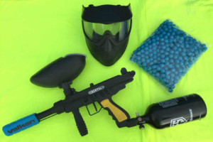 photo of paintball gear for rent